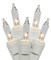 Merry and Light Everglow Mini Christmas Light Set - Clear - 6.1ft White Wire - 140ct